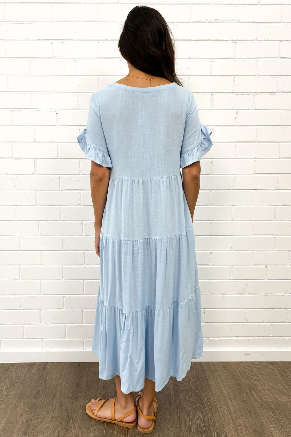 Robe Michelle Midi - Couleurs Vives d'Été