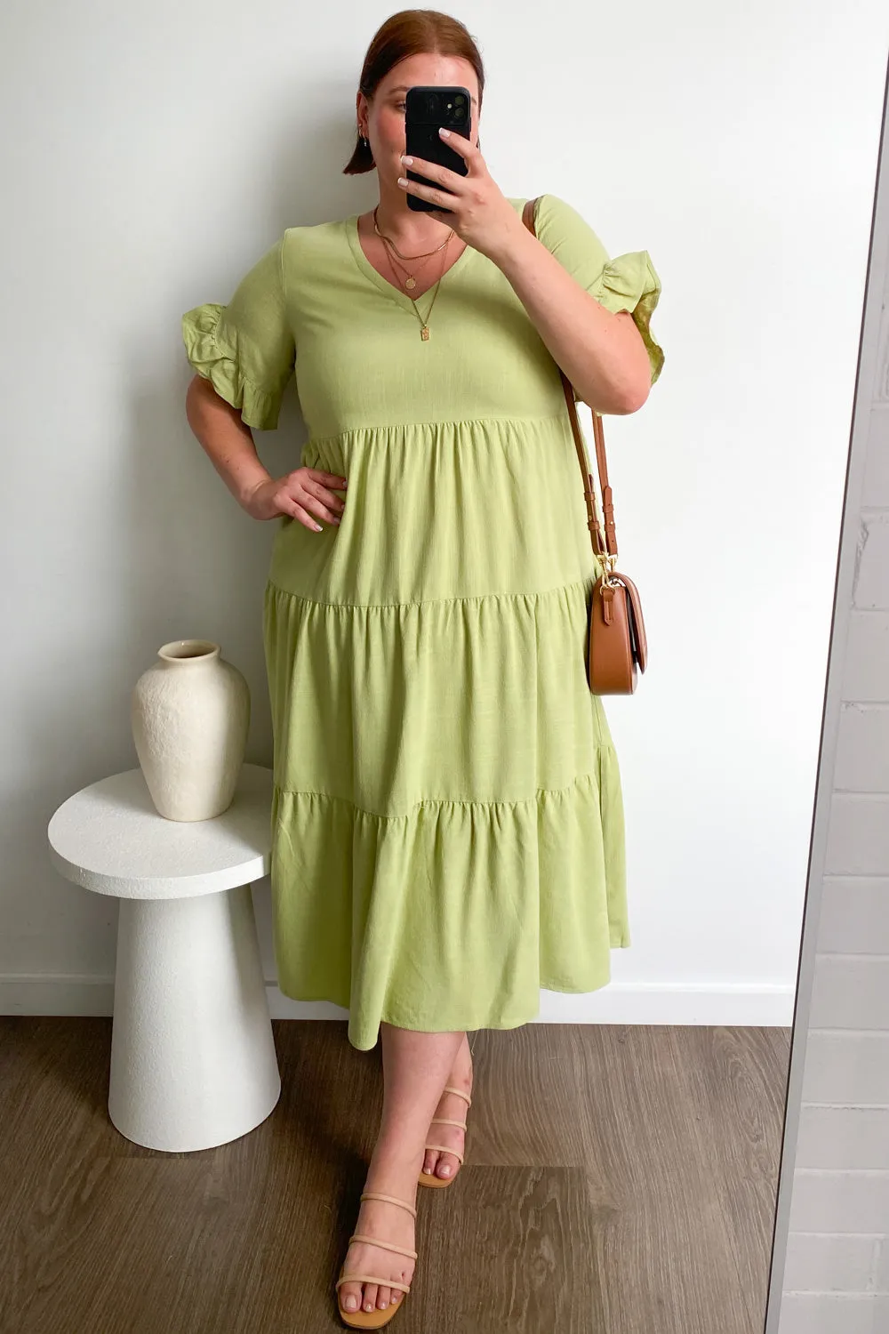 Robe Michelle Midi - Couleurs Vives d'Été