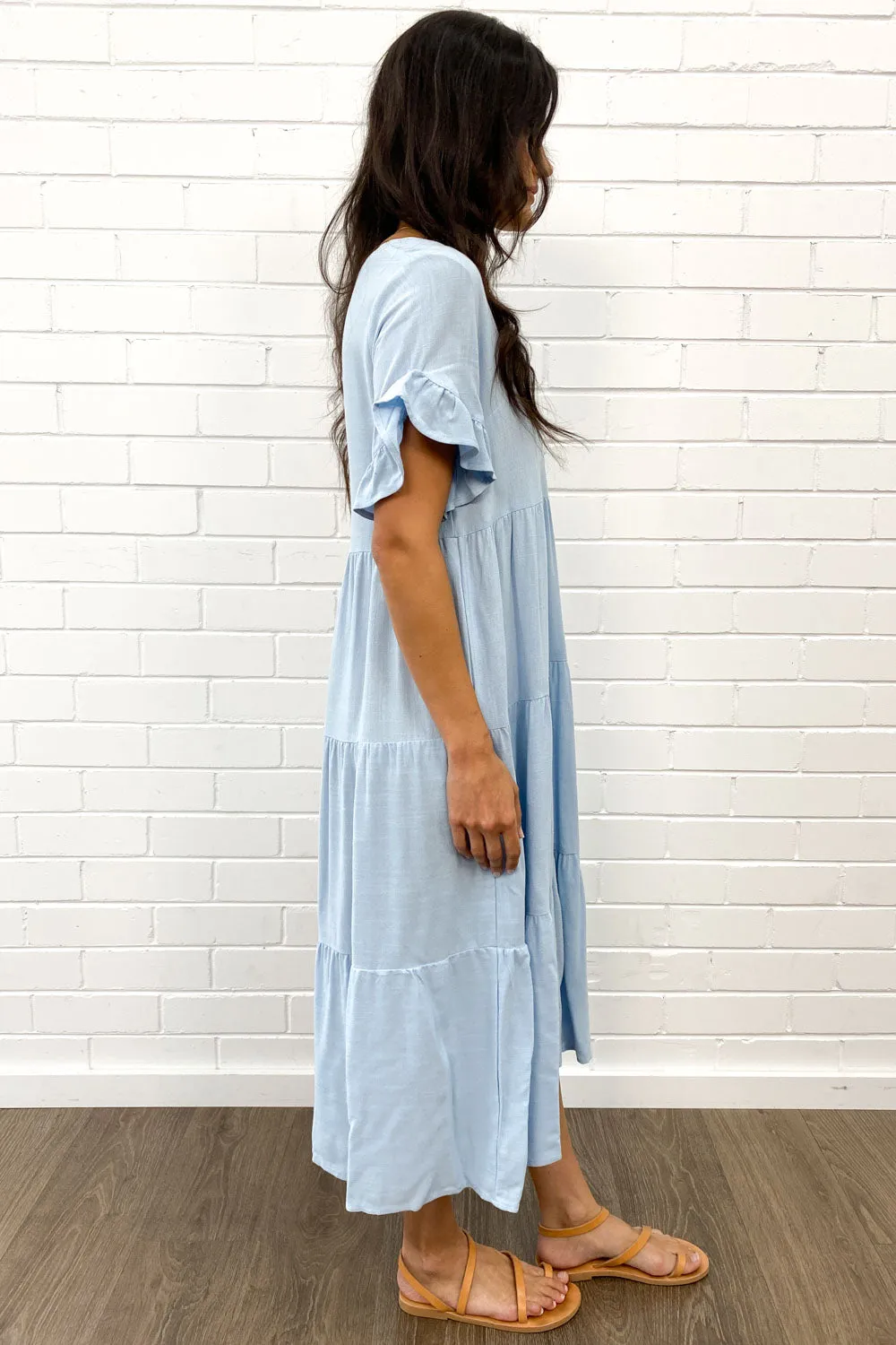 Robe Michelle Midi - Couleurs Vives d'Été