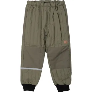 Pantalon Bébé-Enfant Mikk-Line Couleur Olive Poussiéreux
