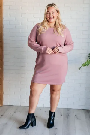 Robe portefeuille Milan en mauve