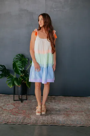 Robe à rayons Ambivalence