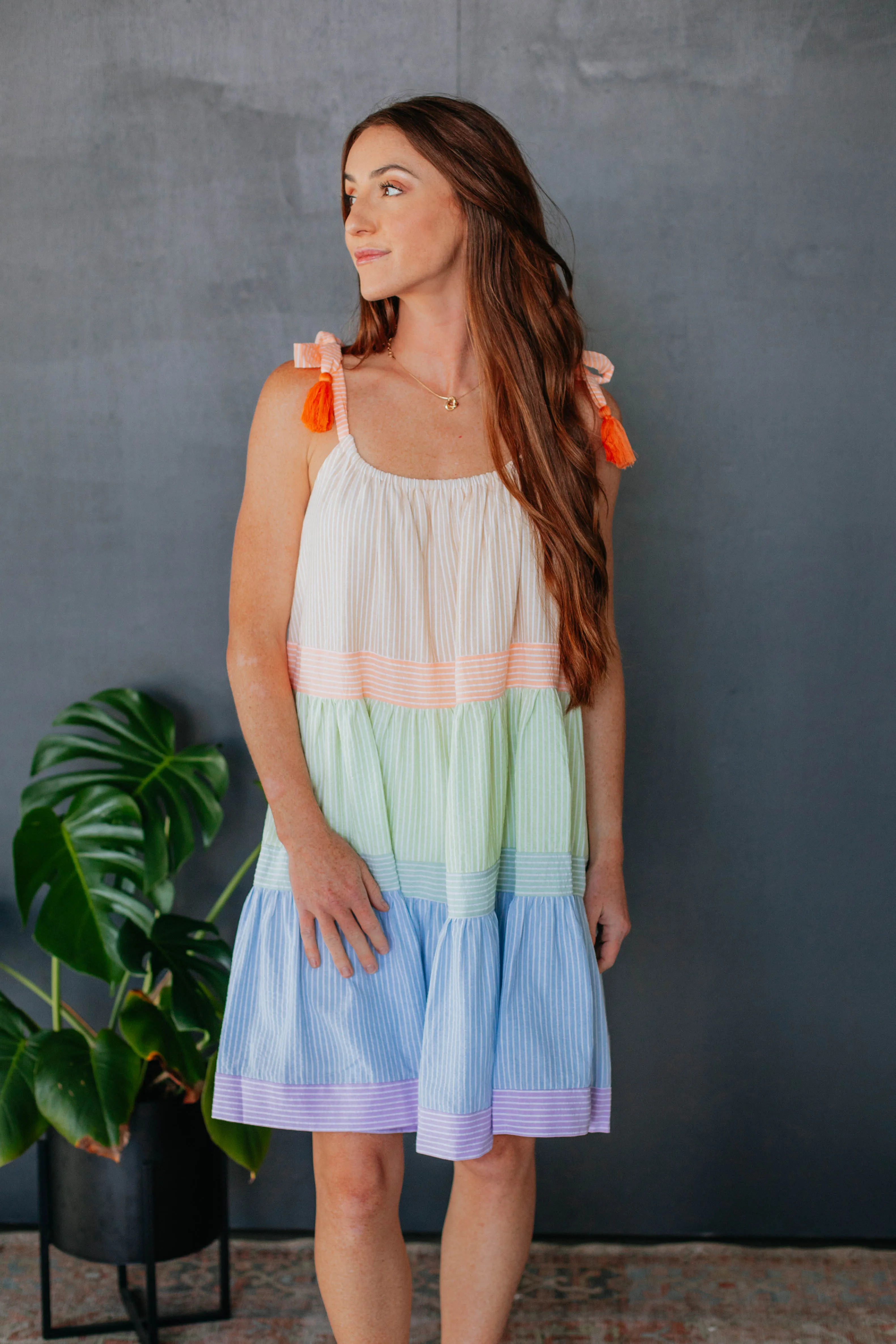 Robe à rayons Ambivalence