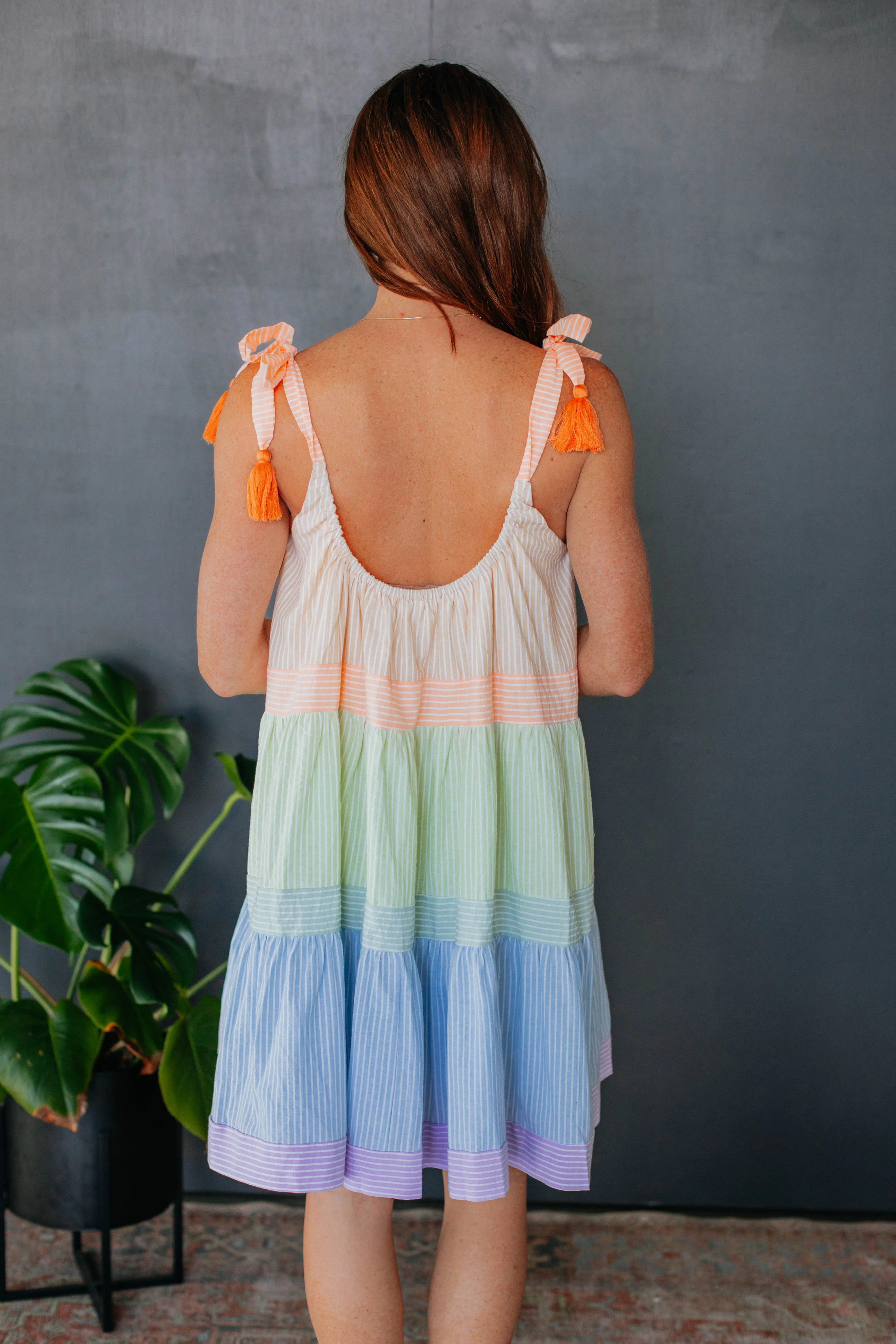 Robe à rayons Ambivalence