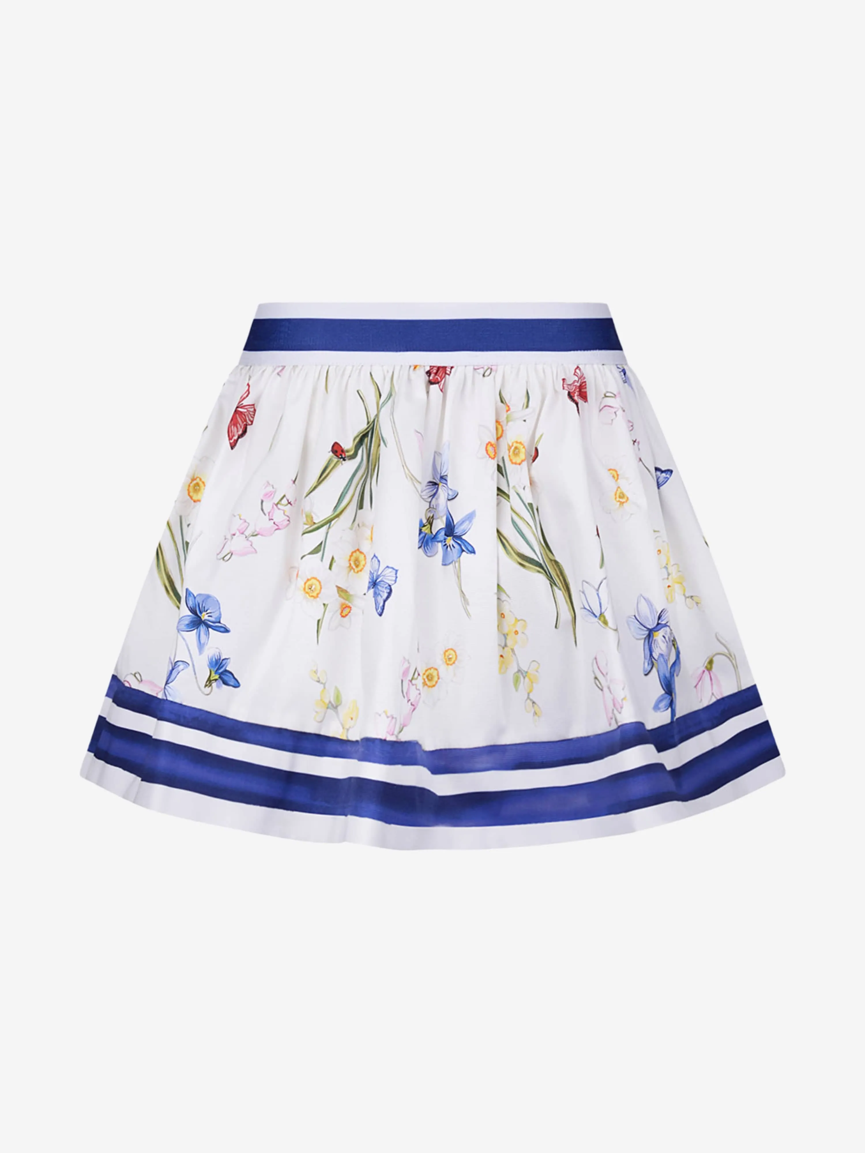 Jupe Fille Monnalisa - Jupe Florale en Coton