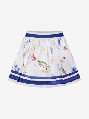 Jupe Fille Monnalisa - Jupe Florale en Coton
