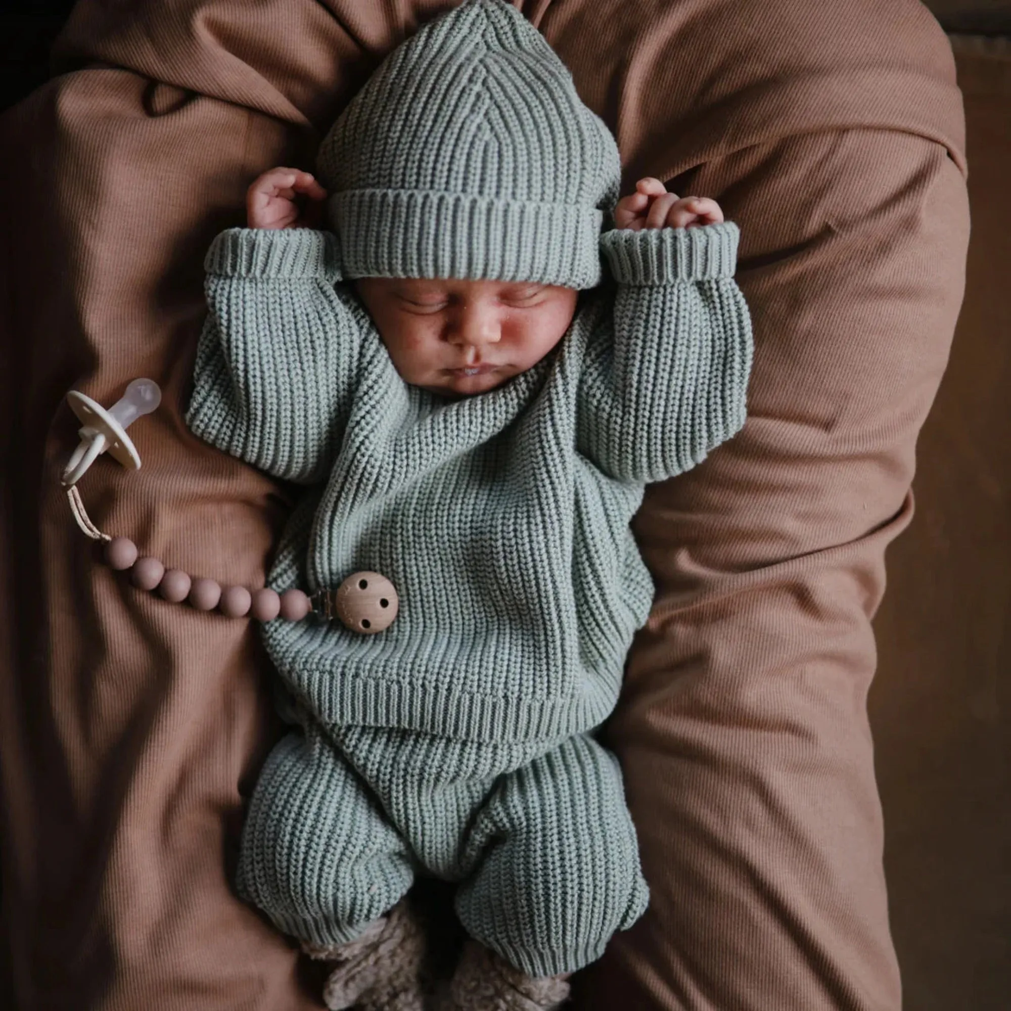 Bonnet tricoté épais MUSHIE