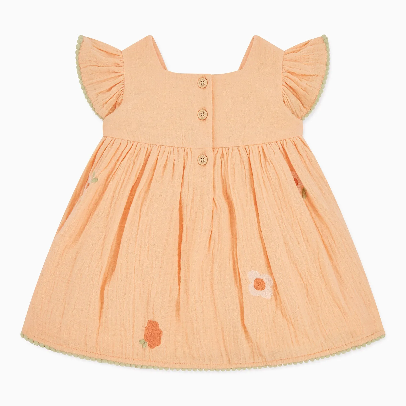 Ensemble Robe à Volants en Mousseline et Culotte