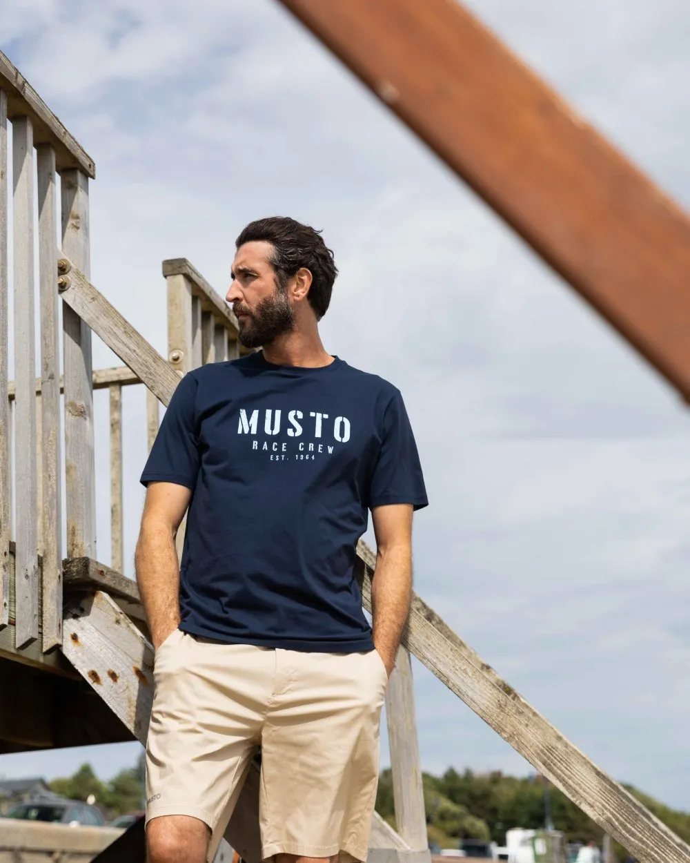 Musto Shorts Homme à Séchage Rapide en Côtes Musto Vêtements