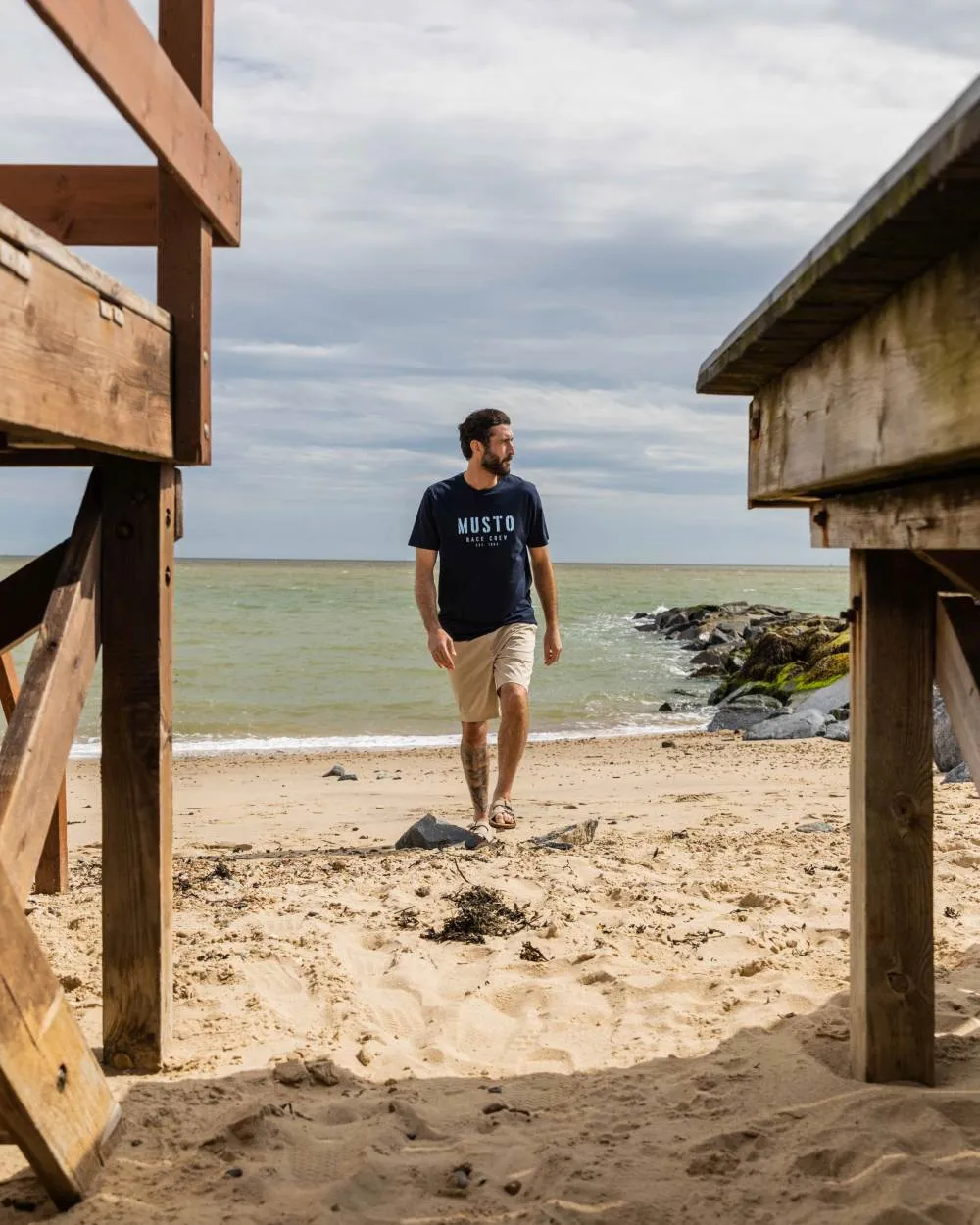 Musto Shorts Homme à Séchage Rapide en Côtes Musto Vêtements