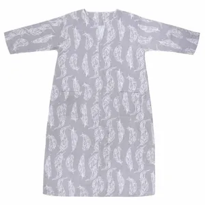 Peignoir Femme Nest Designs (Jersey de Bambou) - Gris Plume