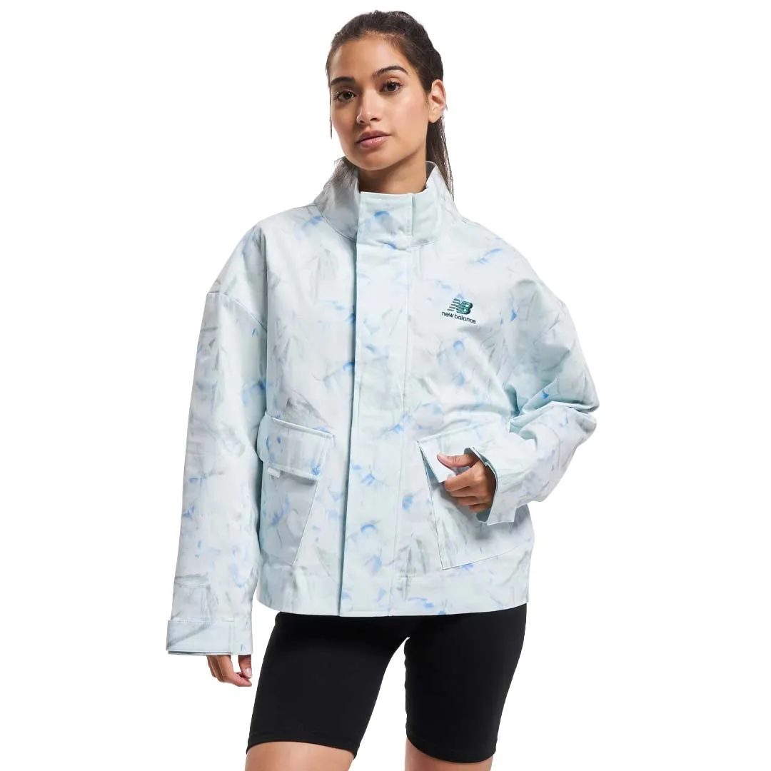 New Balance - Veste Essentielle Fleurie pour Femme (WJ31551 WM)