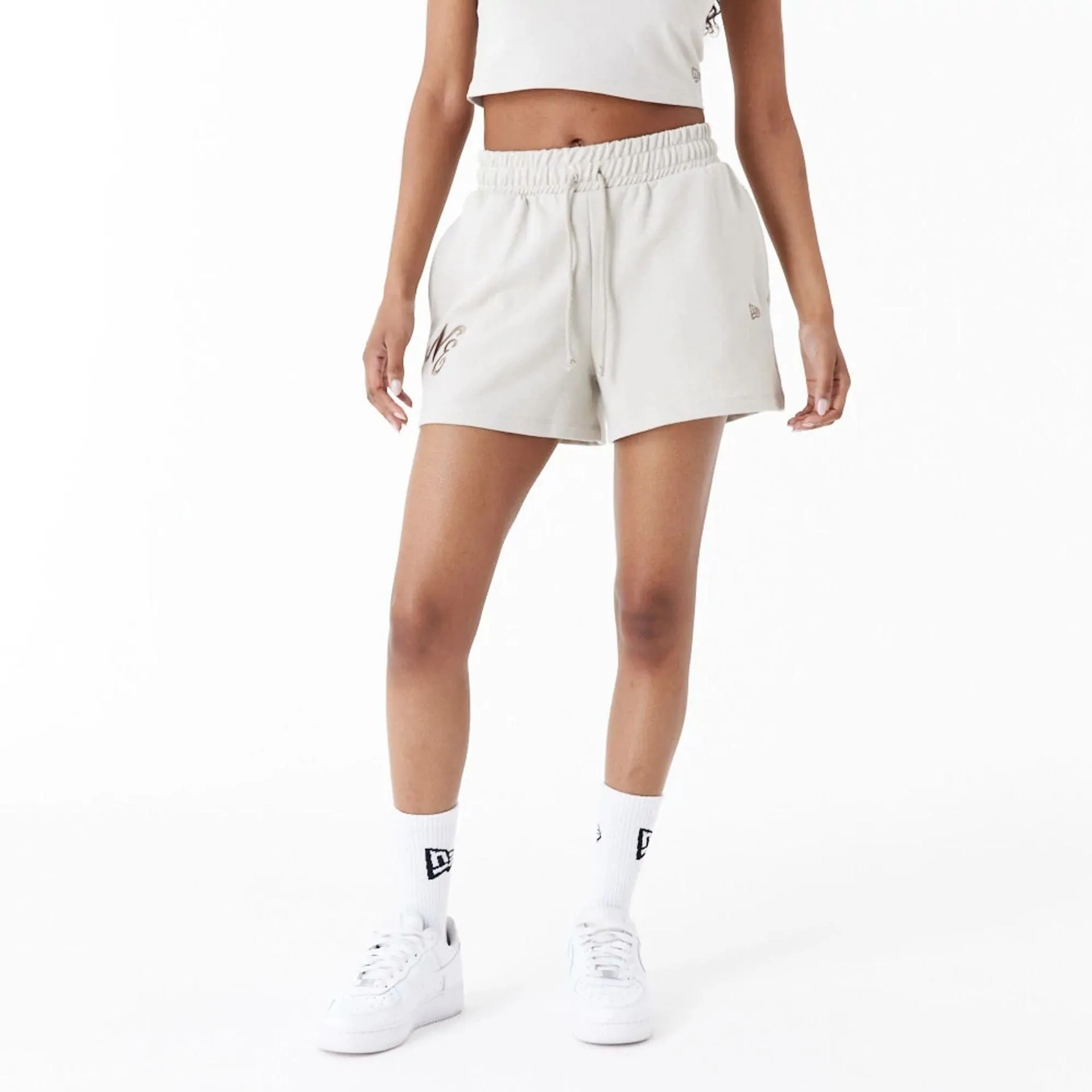New Era Shorts de Sport New Era Stone Shorts en Sweat pour Femmes