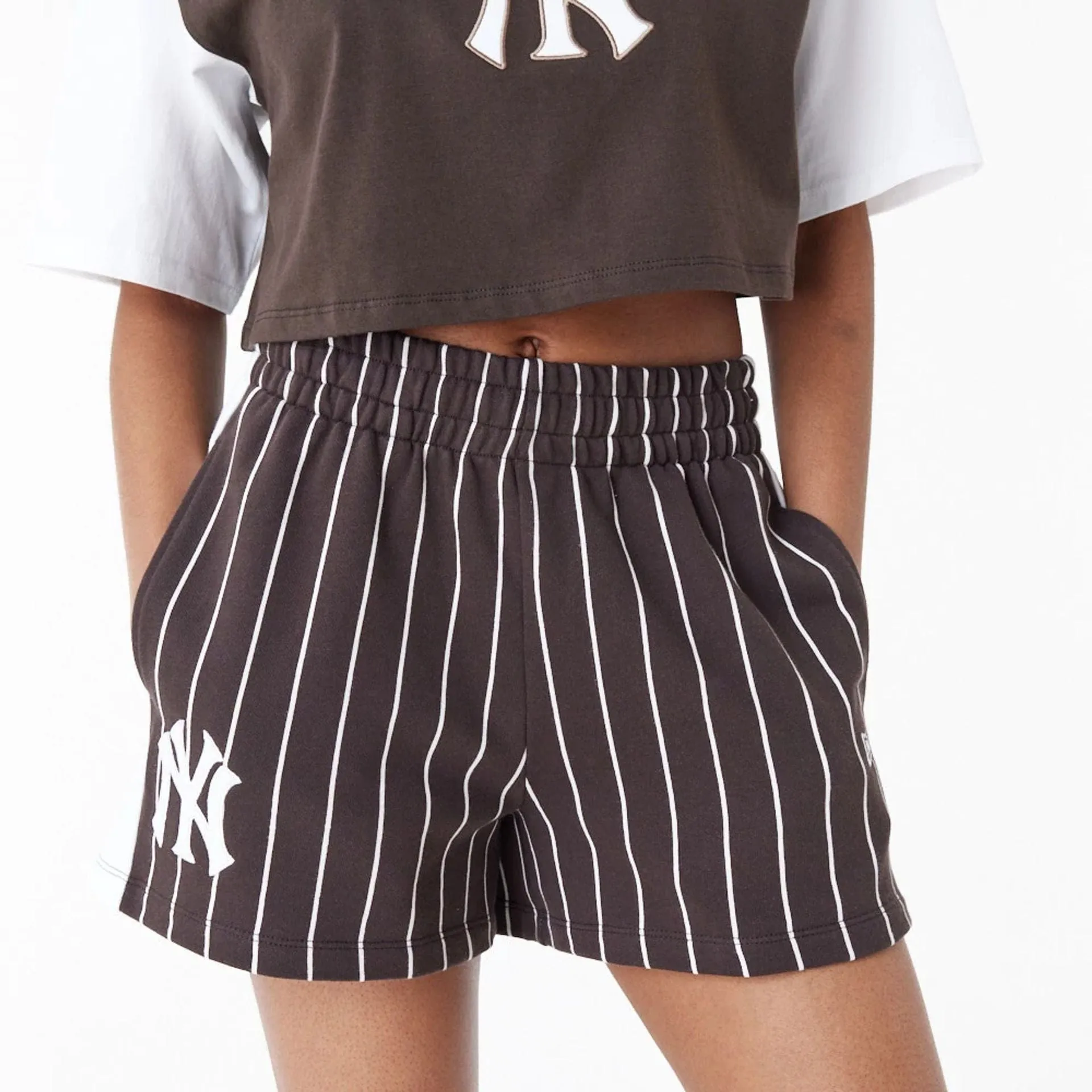 New Era Shorts de Sport New York Yankees MLB Lifestyle Shorts Marron