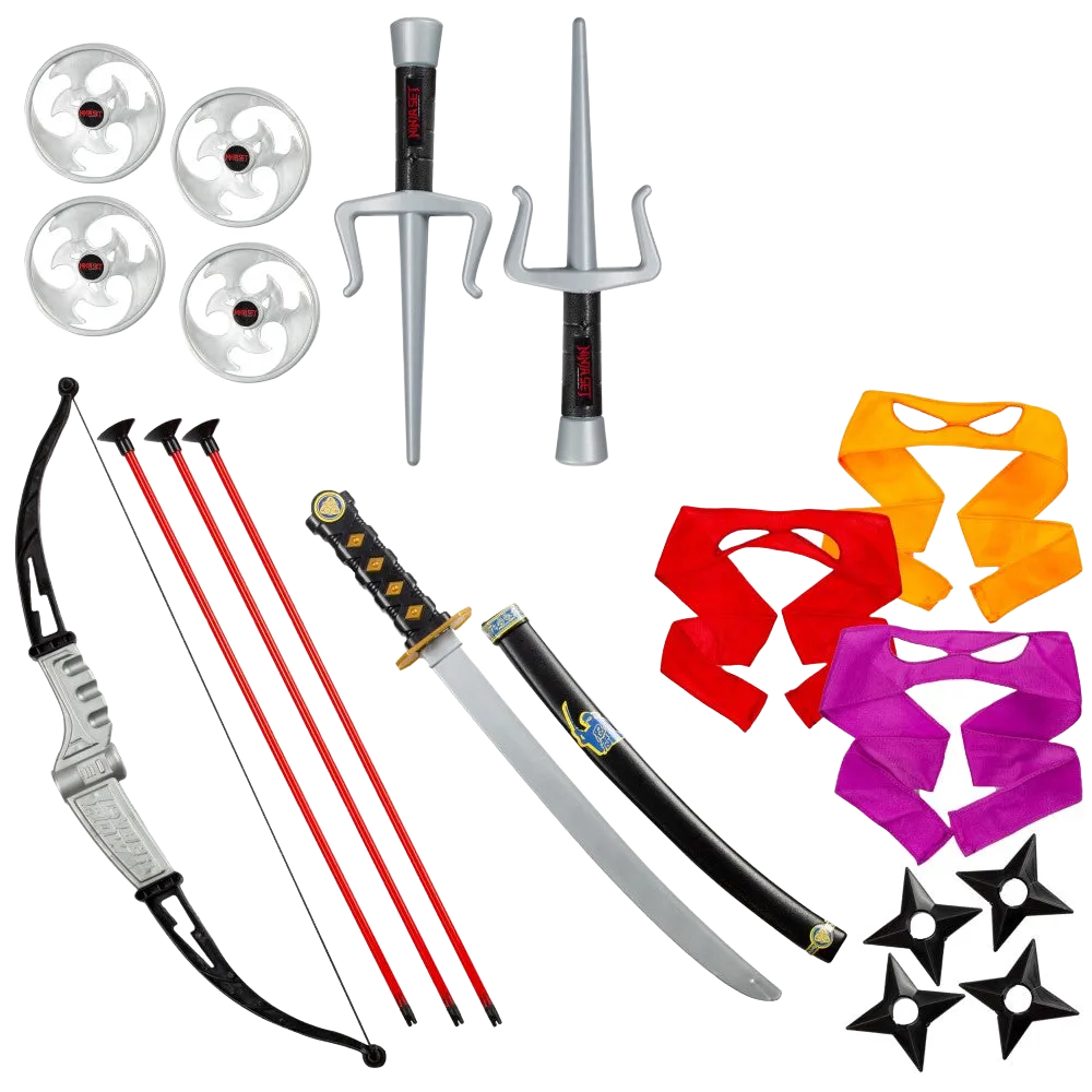 Ensemble d'Accessoires pour Jeu de Rôle Ninja Babykids_Dress-Up-America