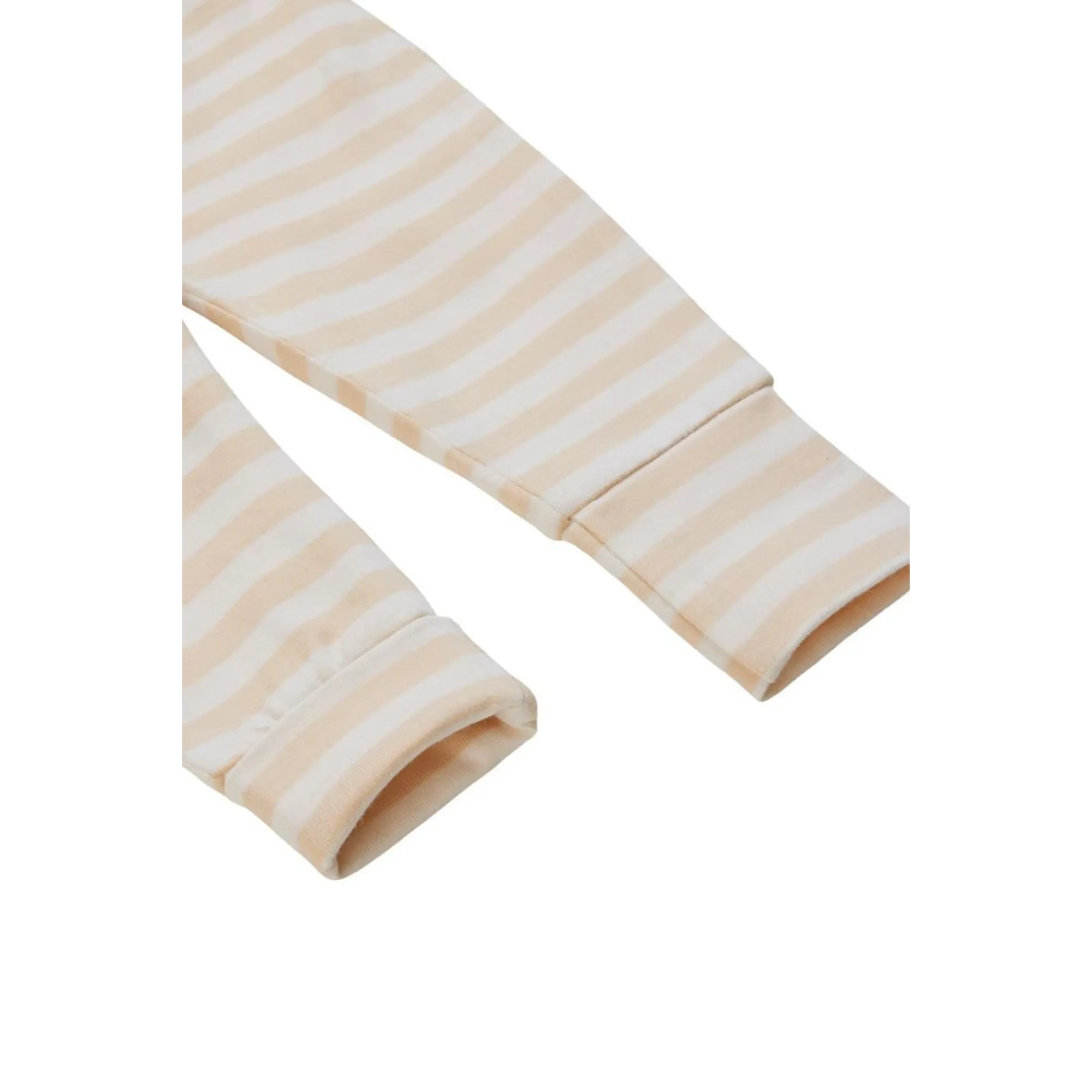 NOPPIES Pantalon Baxley Coupe Slim Rayé - Beige