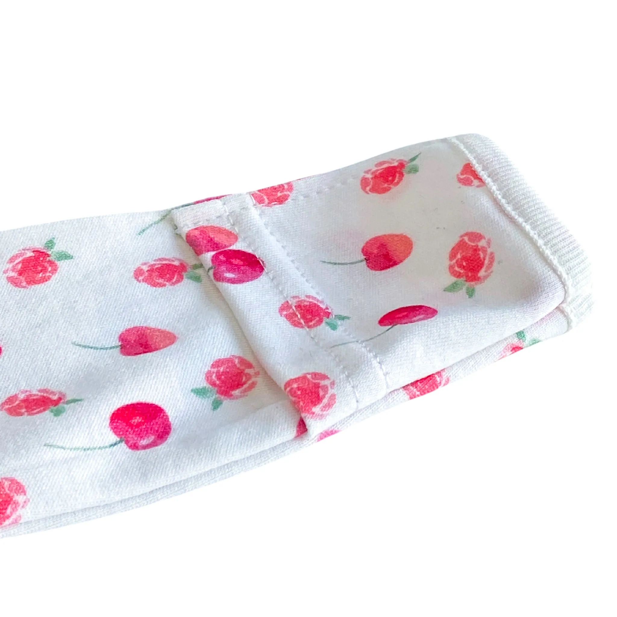 Pyjama convertible en coton bio Cerise avec Framboises