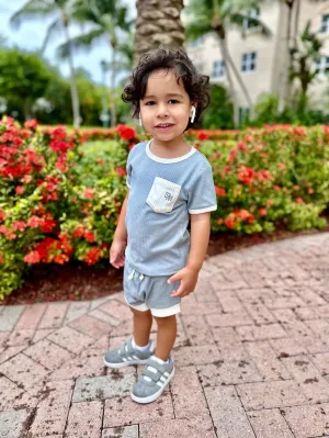 Ensemble Short et T-Shirt en Coton Bio