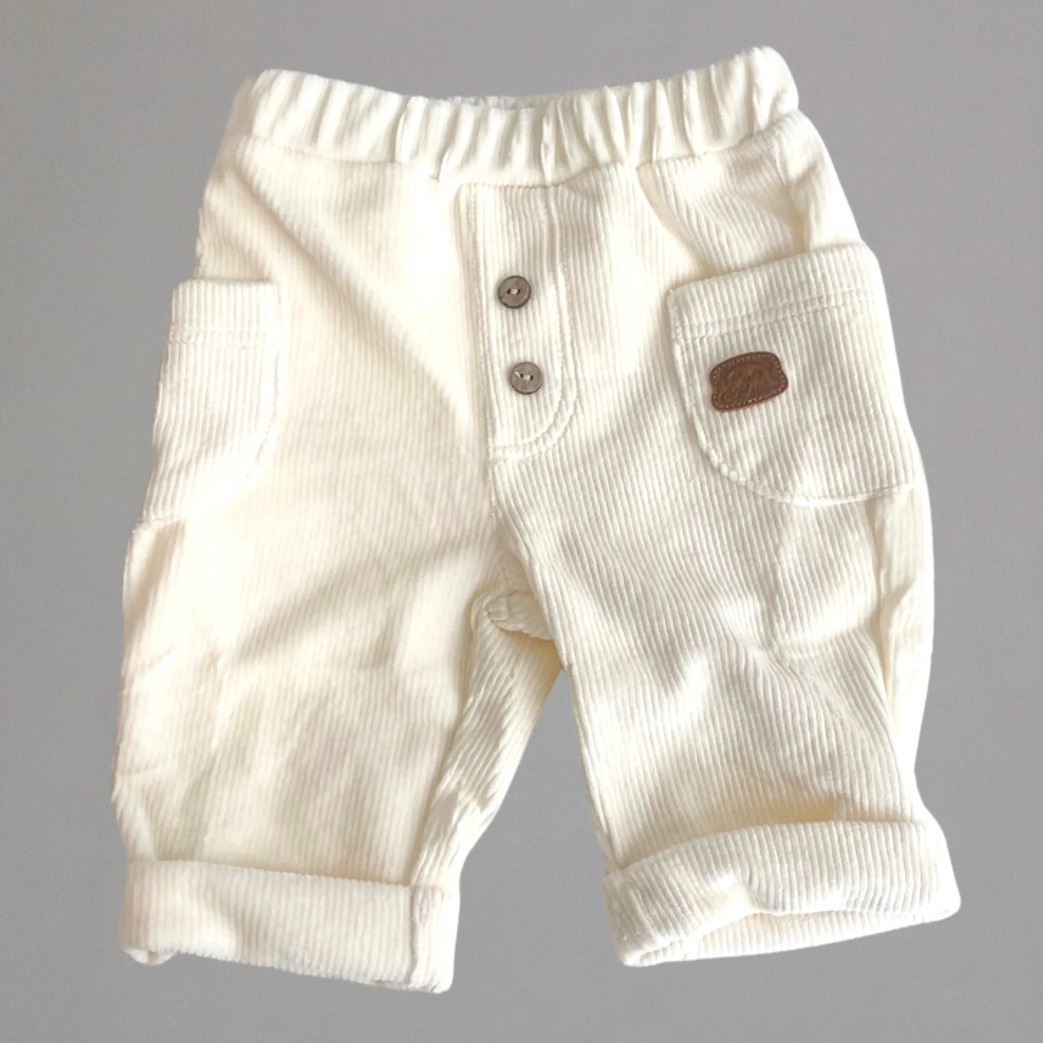 Pantalon en Velours de Coton Biologique