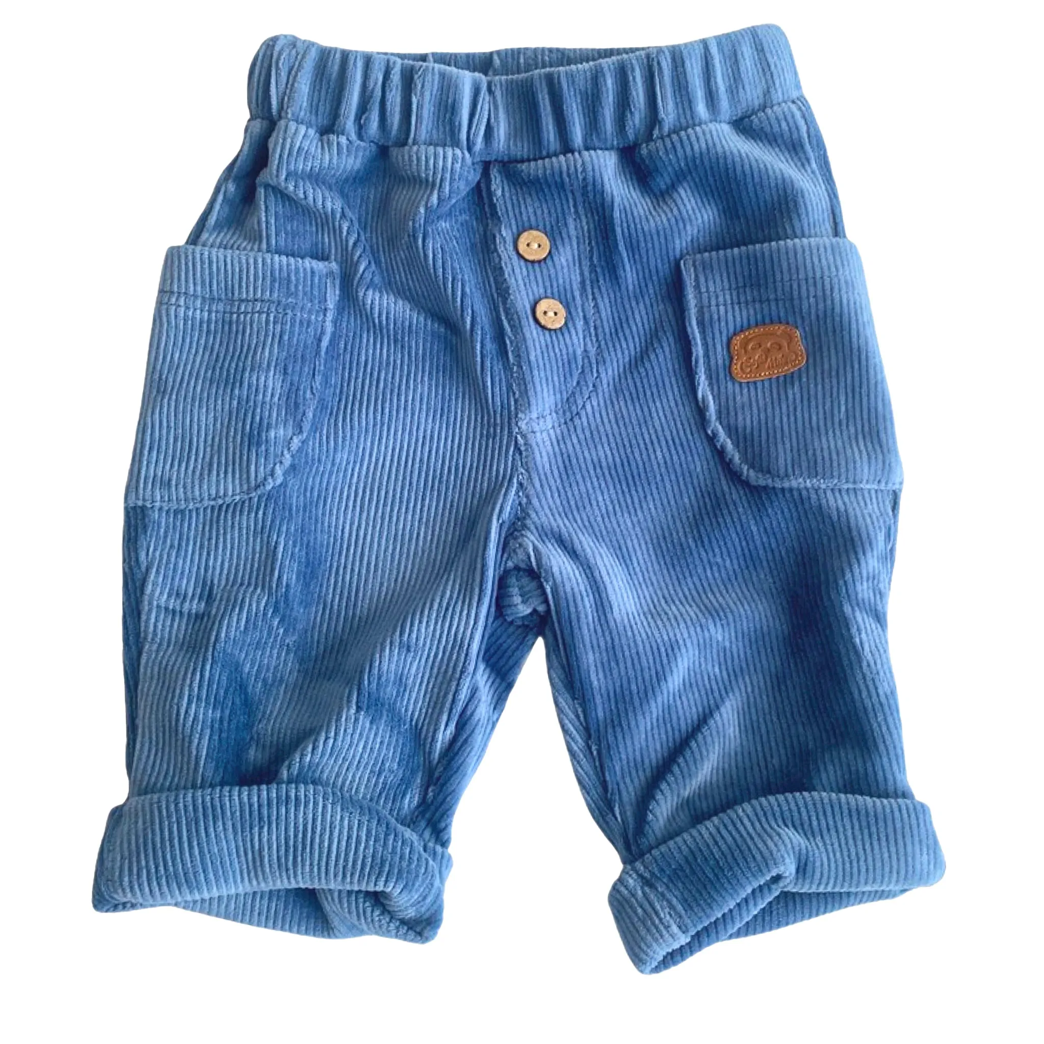 Pantalon en Velours de Coton Biologique