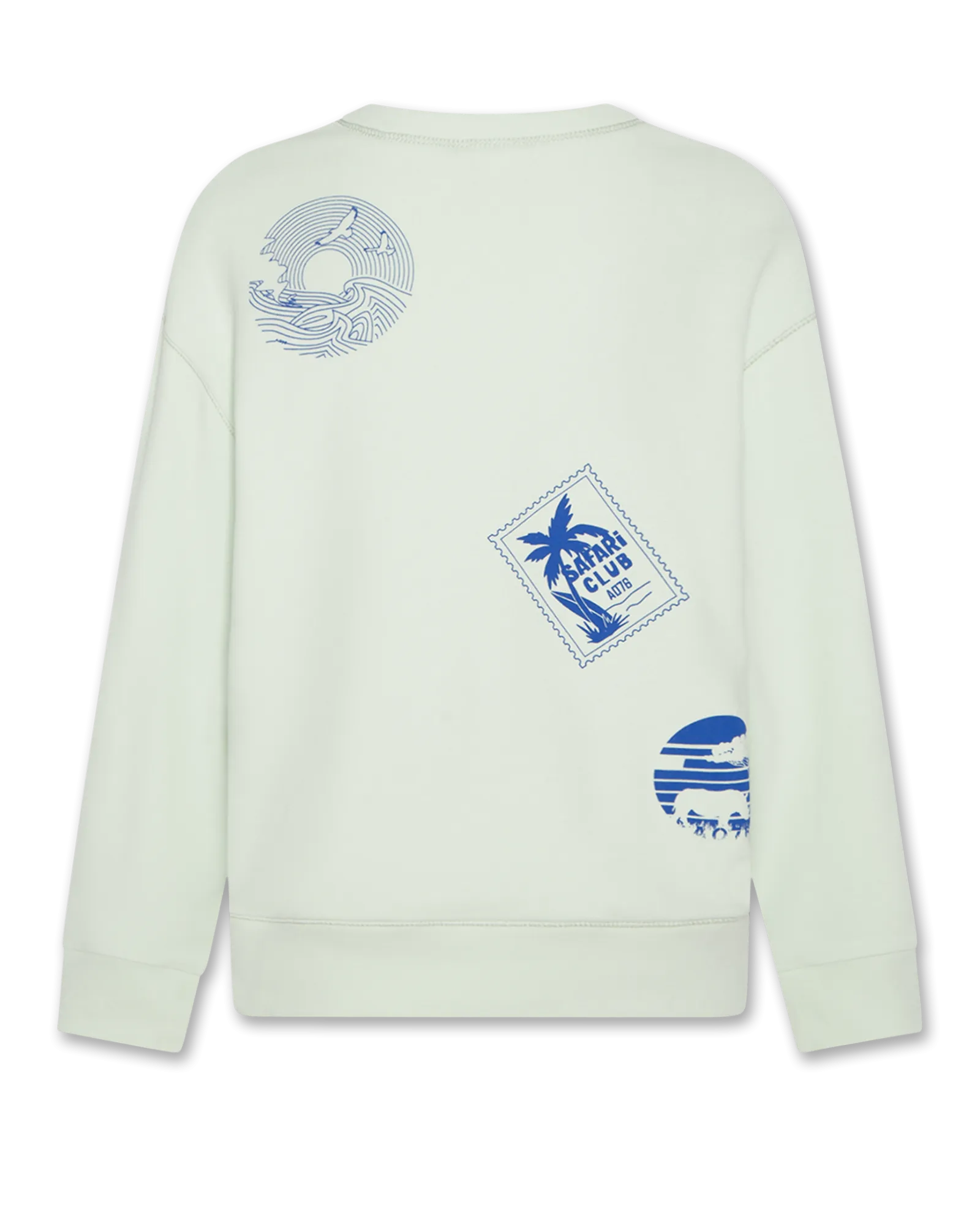 pull oscar autocollants 000400 - vert clair Ao76 Vêtements Garçons Filles