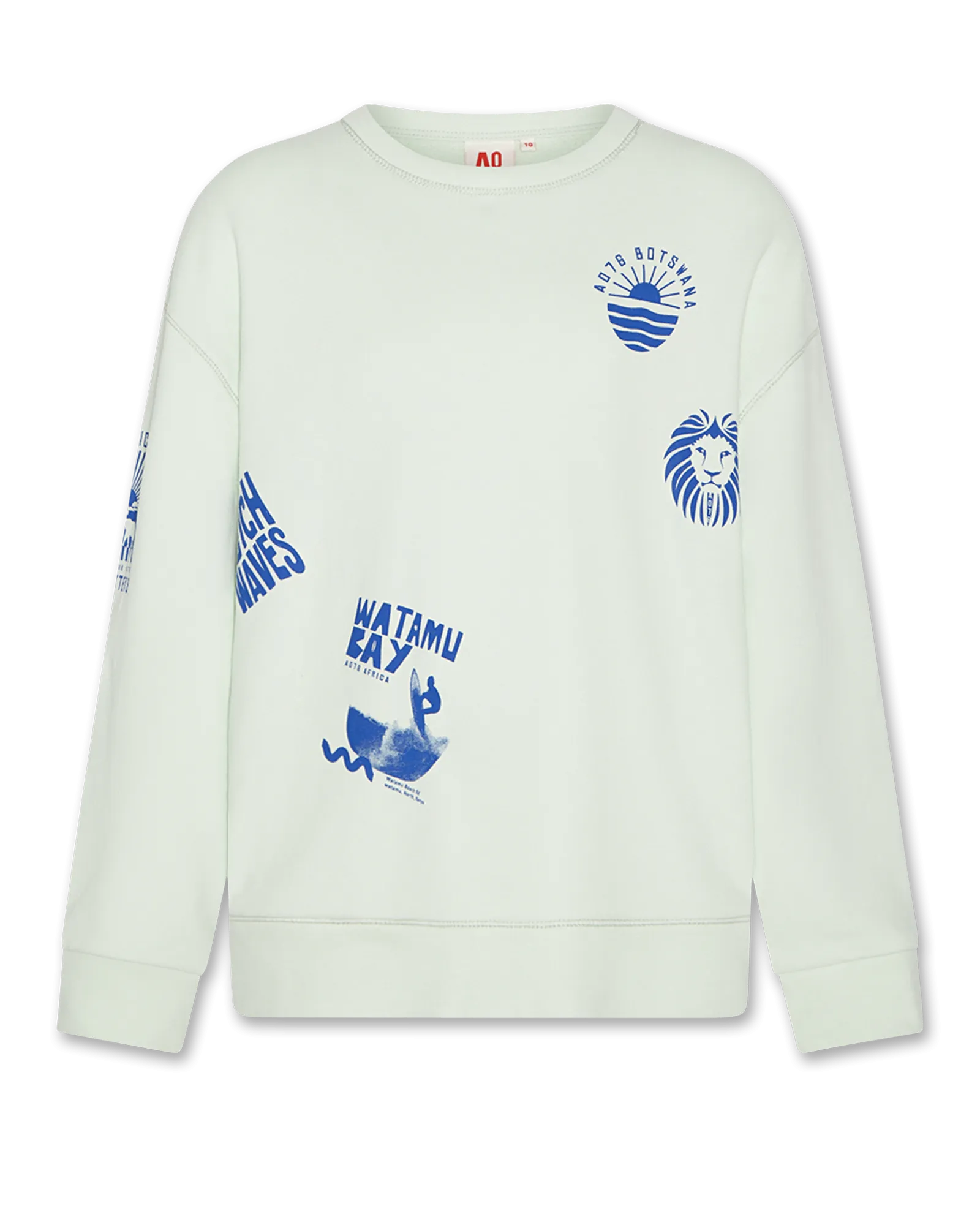 pull oscar autocollants 000400 - vert clair Ao76 Vêtements Garçons Filles