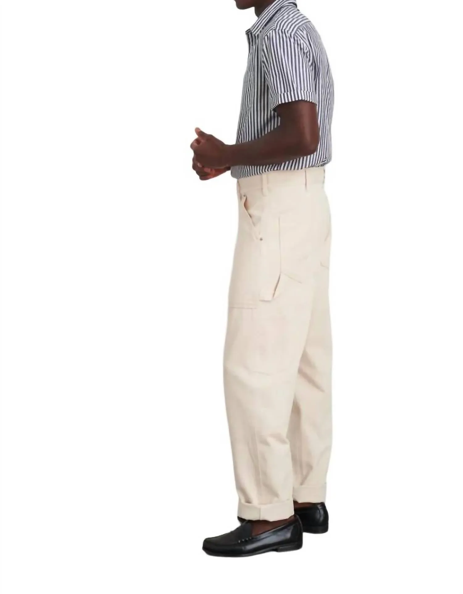 Pantalon de Peintre en Naturel