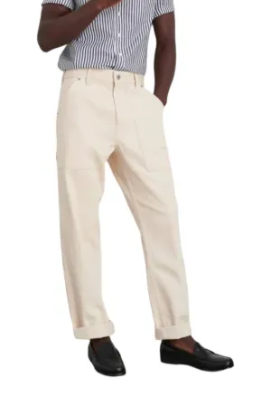Pantalon de Peintre en Naturel