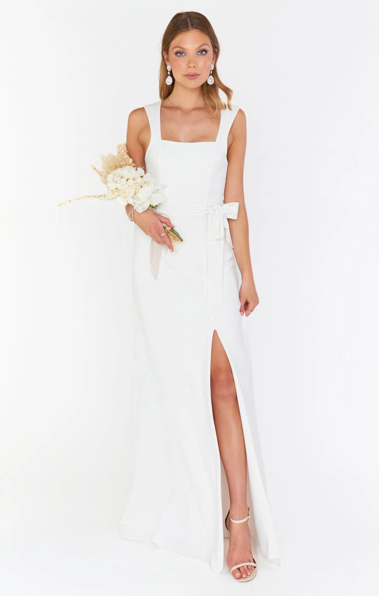 Robe Parisienne ~ Blanc Élastique