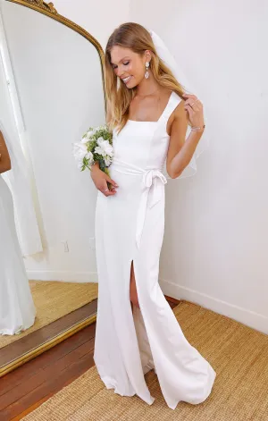 Robe Parisienne ~ Blanc Élastique
