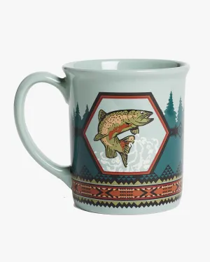 Tasse en céramique Pendleton 18oz - Chutes de saumon