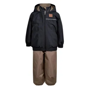 Combinaison neige Perlimpinpin pour tout-petits & grands garçons - Noir/Marron (Tailles 4 & 6x) Babykids Perlimpinpin