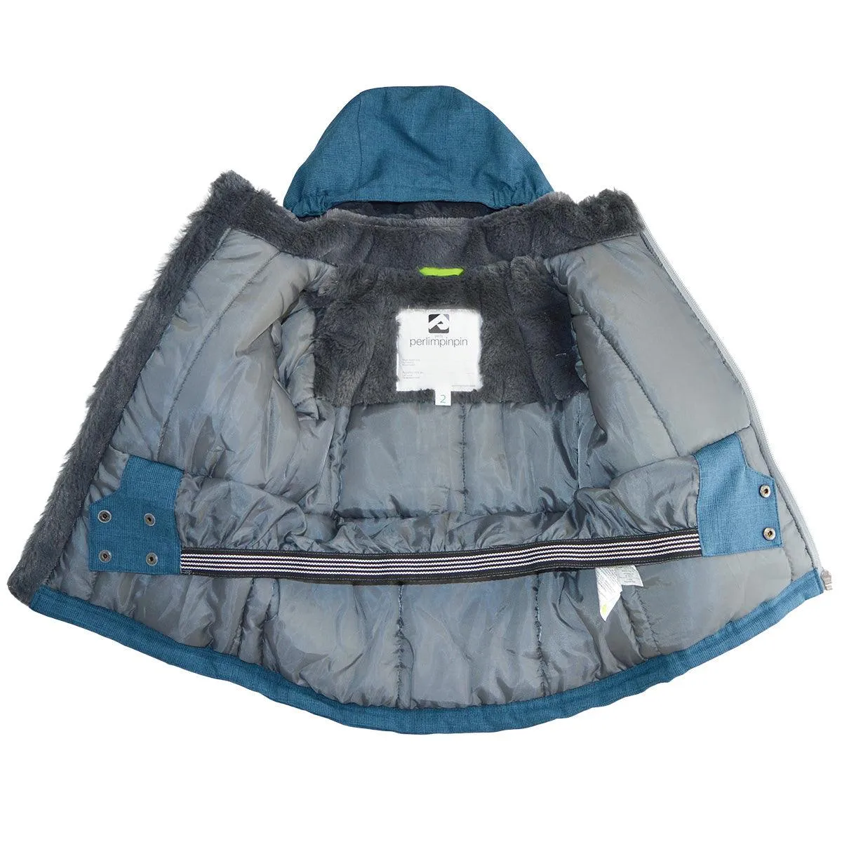 Combinaison neige Perlimpinpin pour tout-petits et garçons - Texturé Orage (Tailles 2, 3, 4 & 12) Babykids Perlimpinpin
