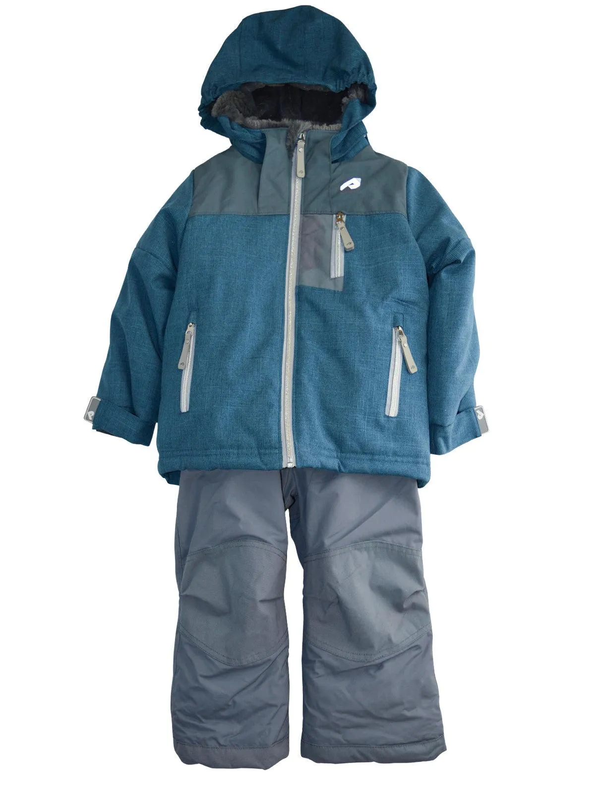 Combinaison neige Perlimpinpin pour tout-petits et garçons - Texturé Orage (Tailles 2, 3, 4 & 12) Babykids Perlimpinpin