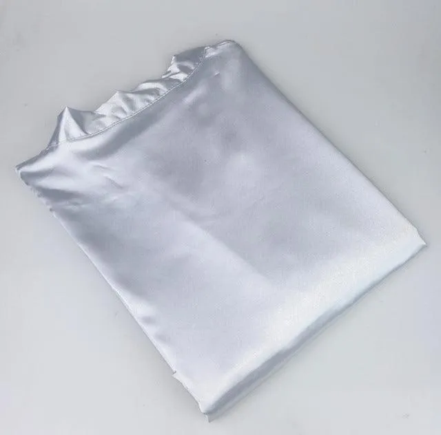 Robe de mariée personnalisée en soie satinée - Robes de mariée sur mesure