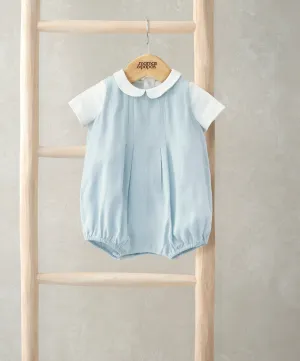 Ensemble Combishort Plissé et Body (2 Pièces) - Blanc Bébé Enfant Mamas & Papas