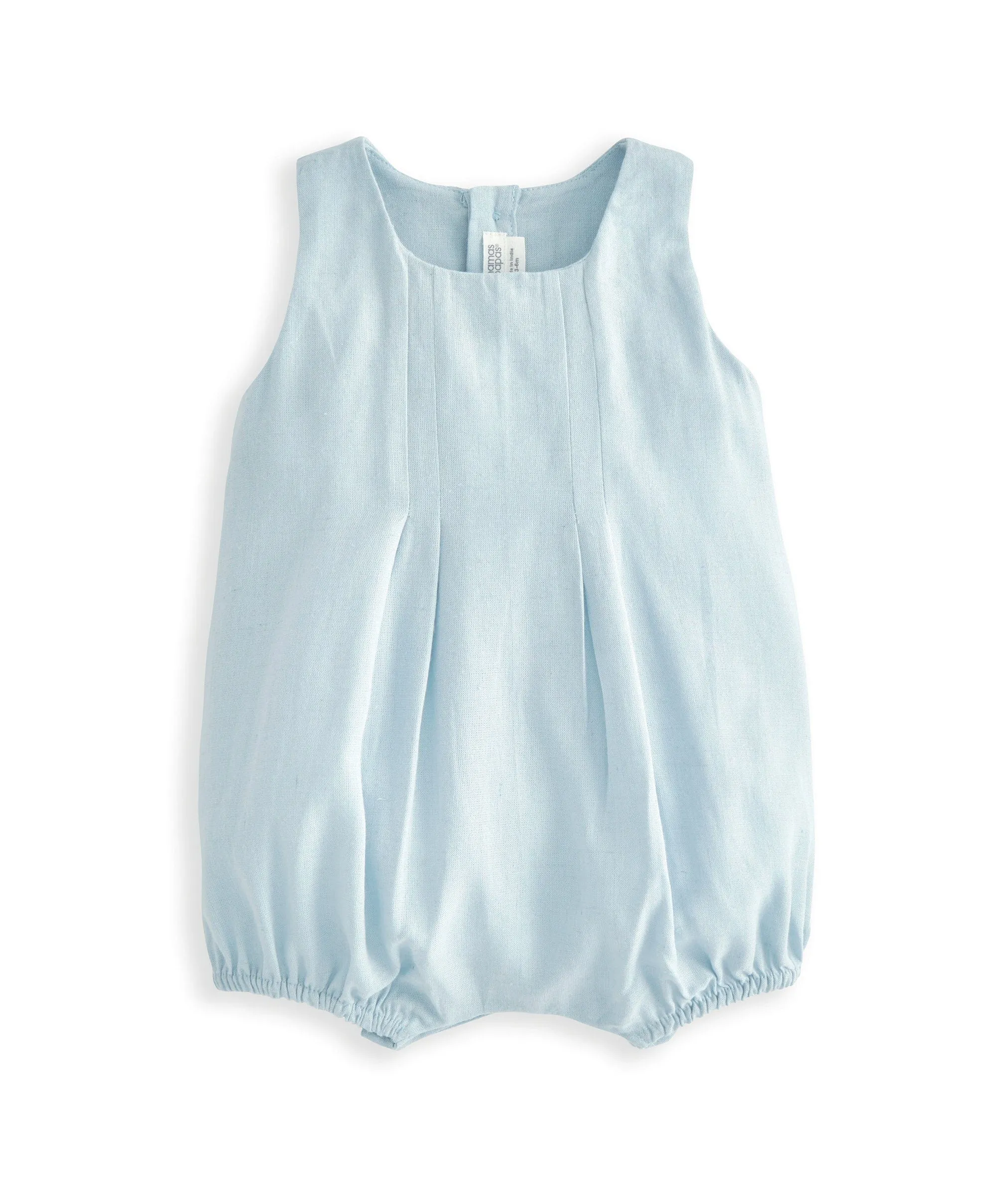 Ensemble Combishort Plissé et Body (2 Pièces) - Blanc Bébé Enfant Mamas & Papas