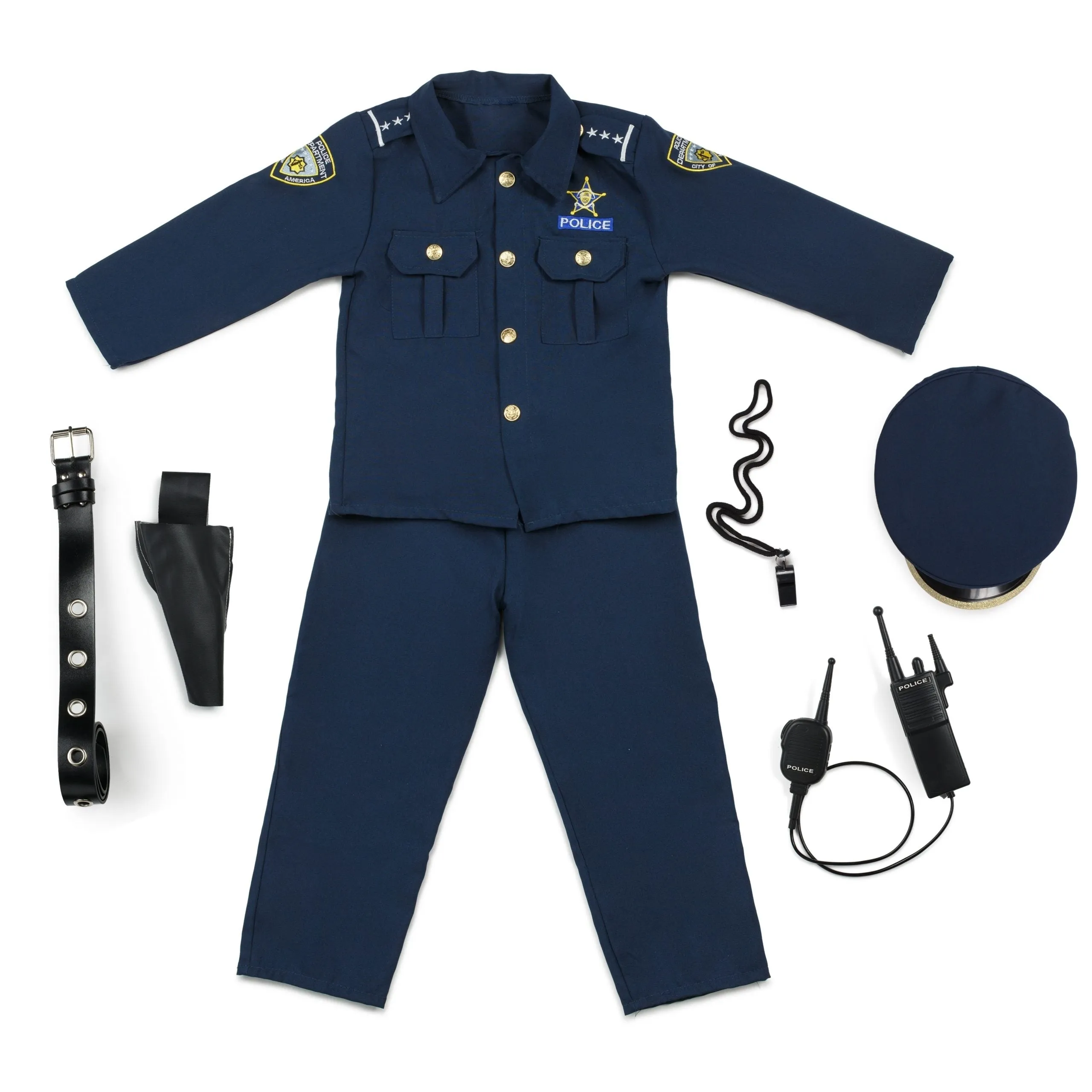 Costume de Policier pour Enfants - Déguisement Bébé Enfant kids_Dress-Up-America