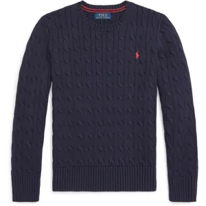 Pull-over tricoté pour garçons Polo Ralph Lauren Rl Navy Polo-Ralph-Lauren