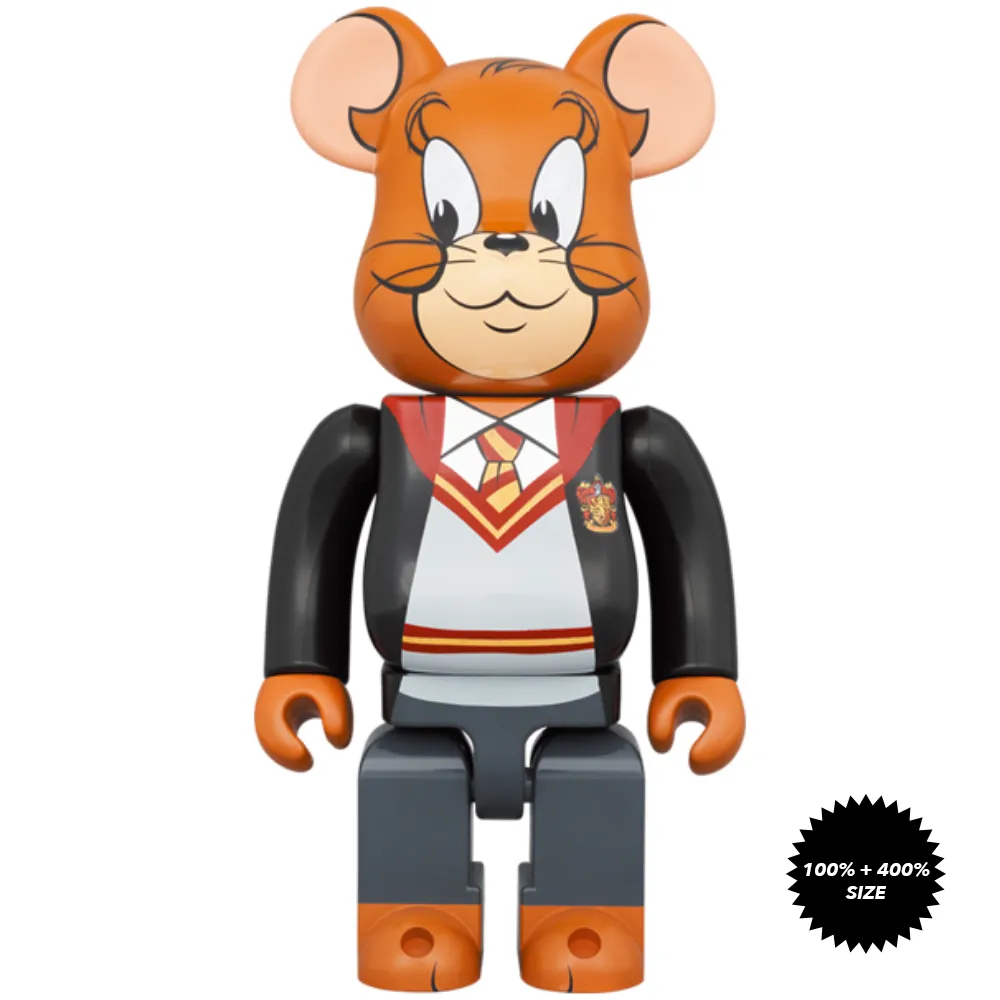 *Précommande* Tom & Jerry en Robes des Maisons de Poudlard 100%   400% Coffret 2-Pièces Bearbrick par Medicom Toy