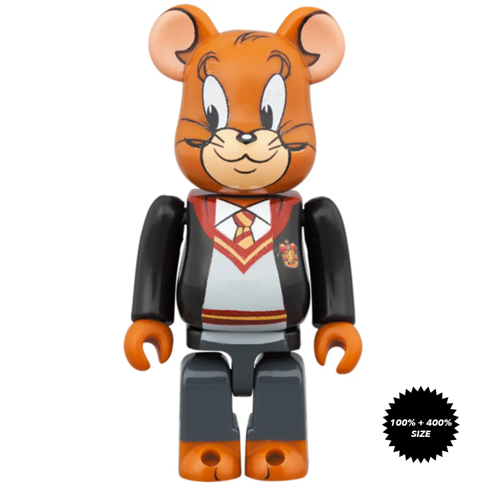 *Précommande* Tom & Jerry en Robes des Maisons de Poudlard 100%   400% Coffret 2-Pièces Bearbrick par Medicom Toy