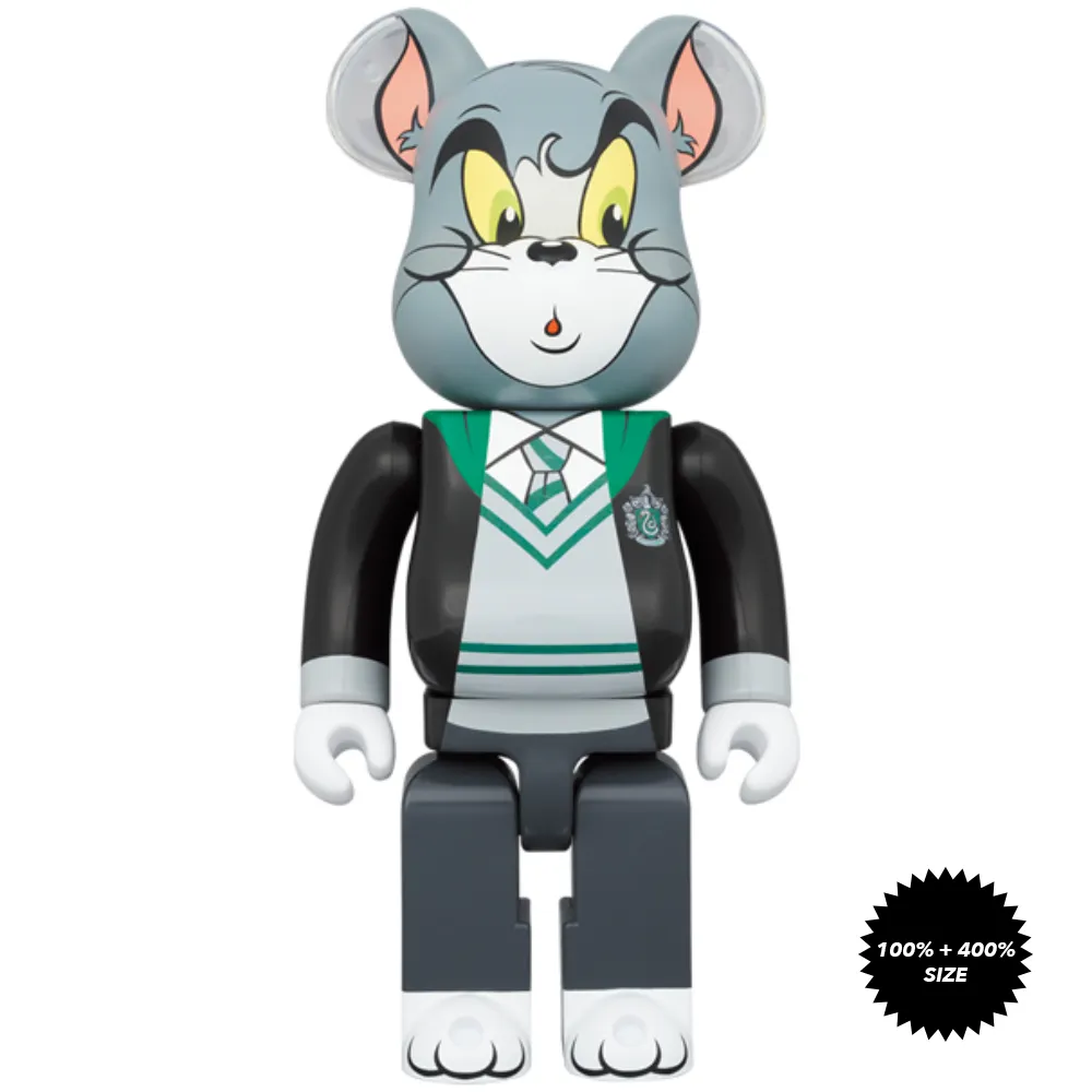 *Précommande* Tom & Jerry en Robes des Maisons de Poudlard 100%   400% Coffret 2-Pièces Bearbrick par Medicom Toy