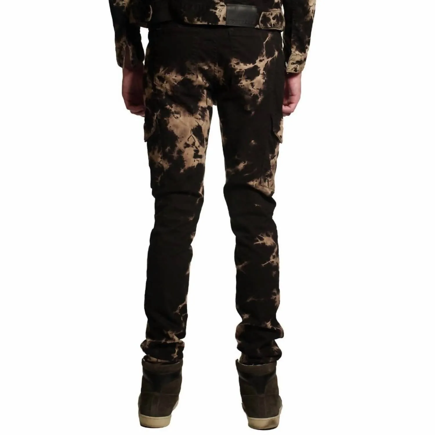 Pantalon Cargo Tie Dye Preston en Tempête de Sable