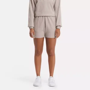 Vêtements Reebok pour Femmes - Shorts Gaufrés Classiques Essentiels pour Garde-robe