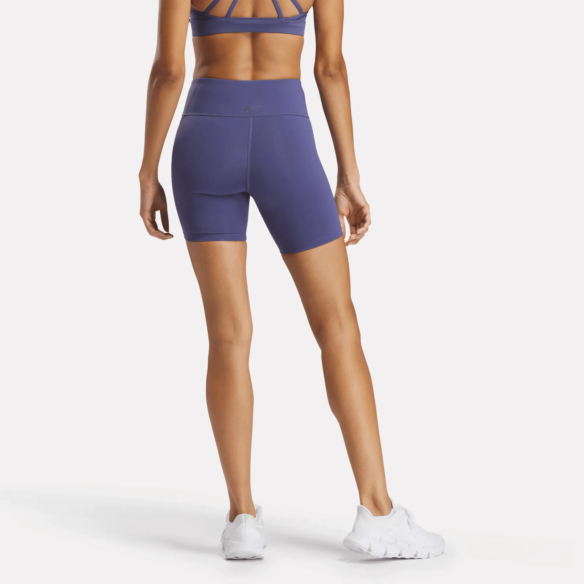 Reebok Vêtements Femme Short de Motard Luxe à Haute Taille 6