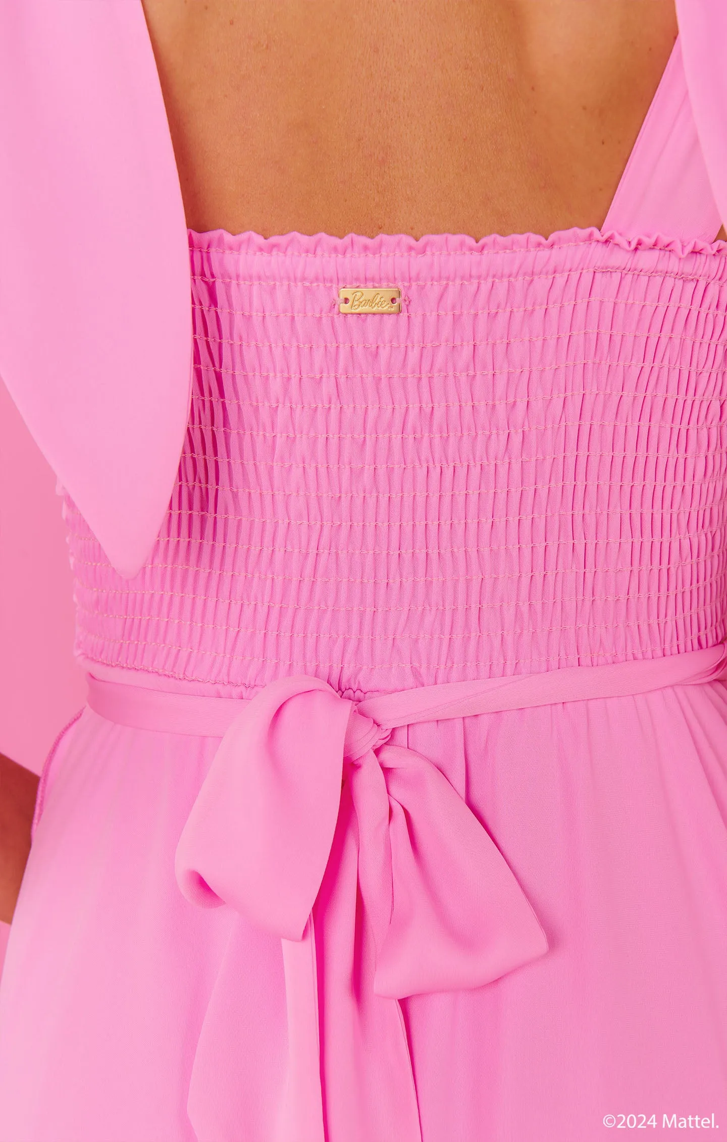 Robe à volants de piste ~ Jolie en rose