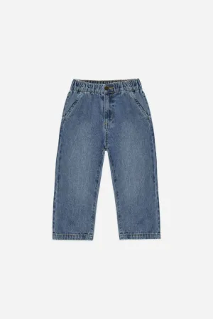 Rylee   Cru Pantalon large pour bébé/enfant | Indigo