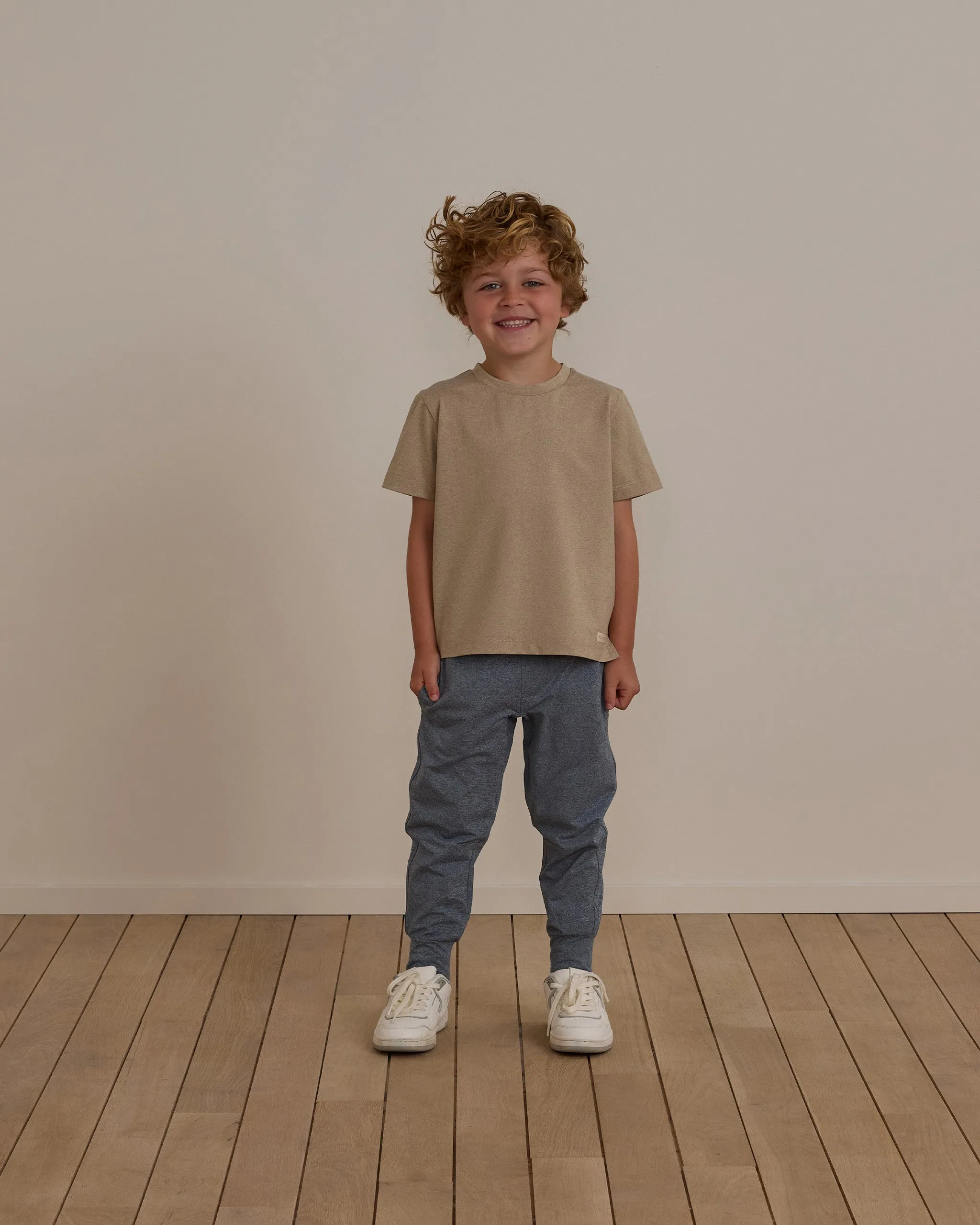Rylee   Cru Babykids Century Tech Jogger | Indigo Chiné