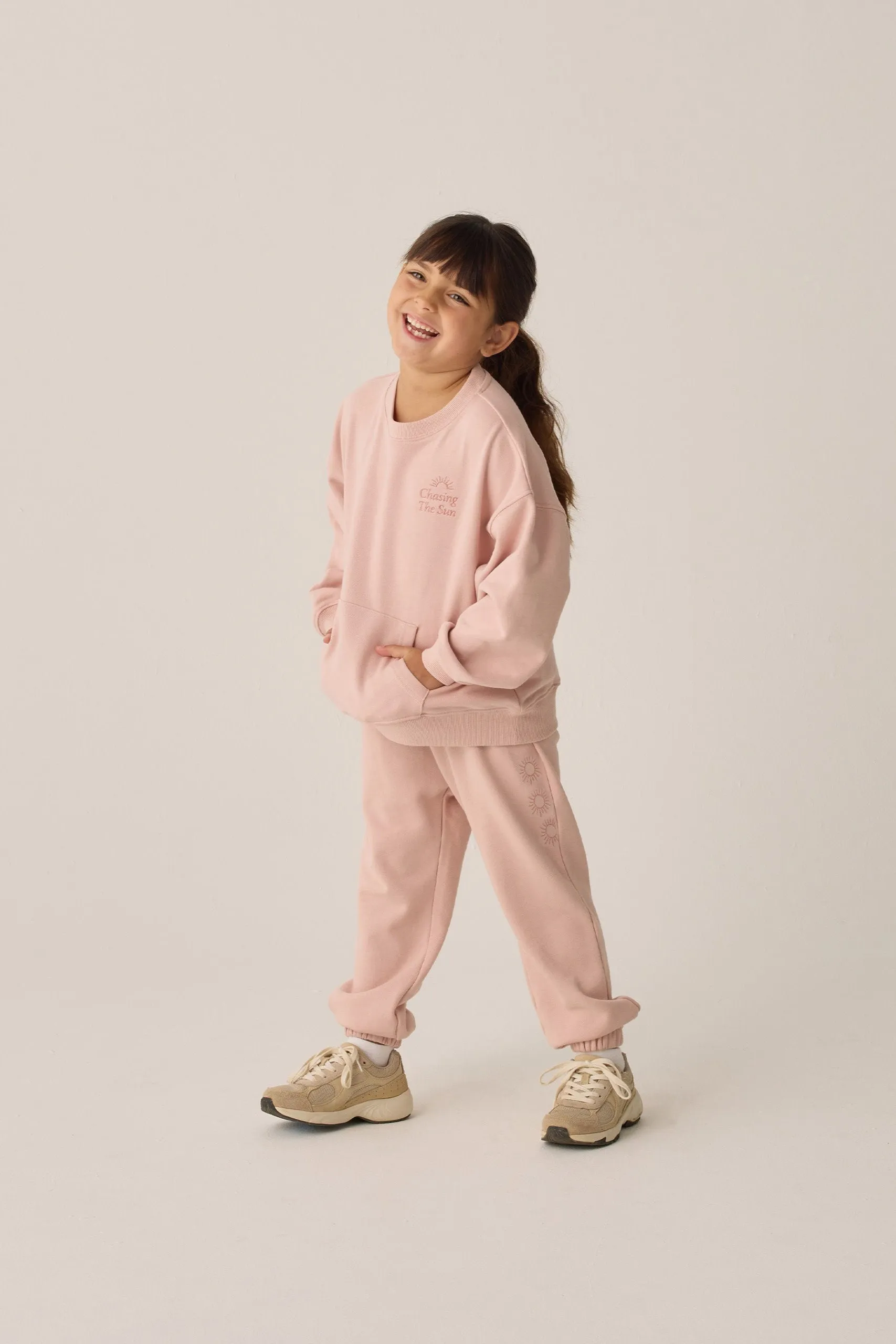 Rylee   Cru Vêtements pour bébés et enfants Outer Banks Crew | Rose
