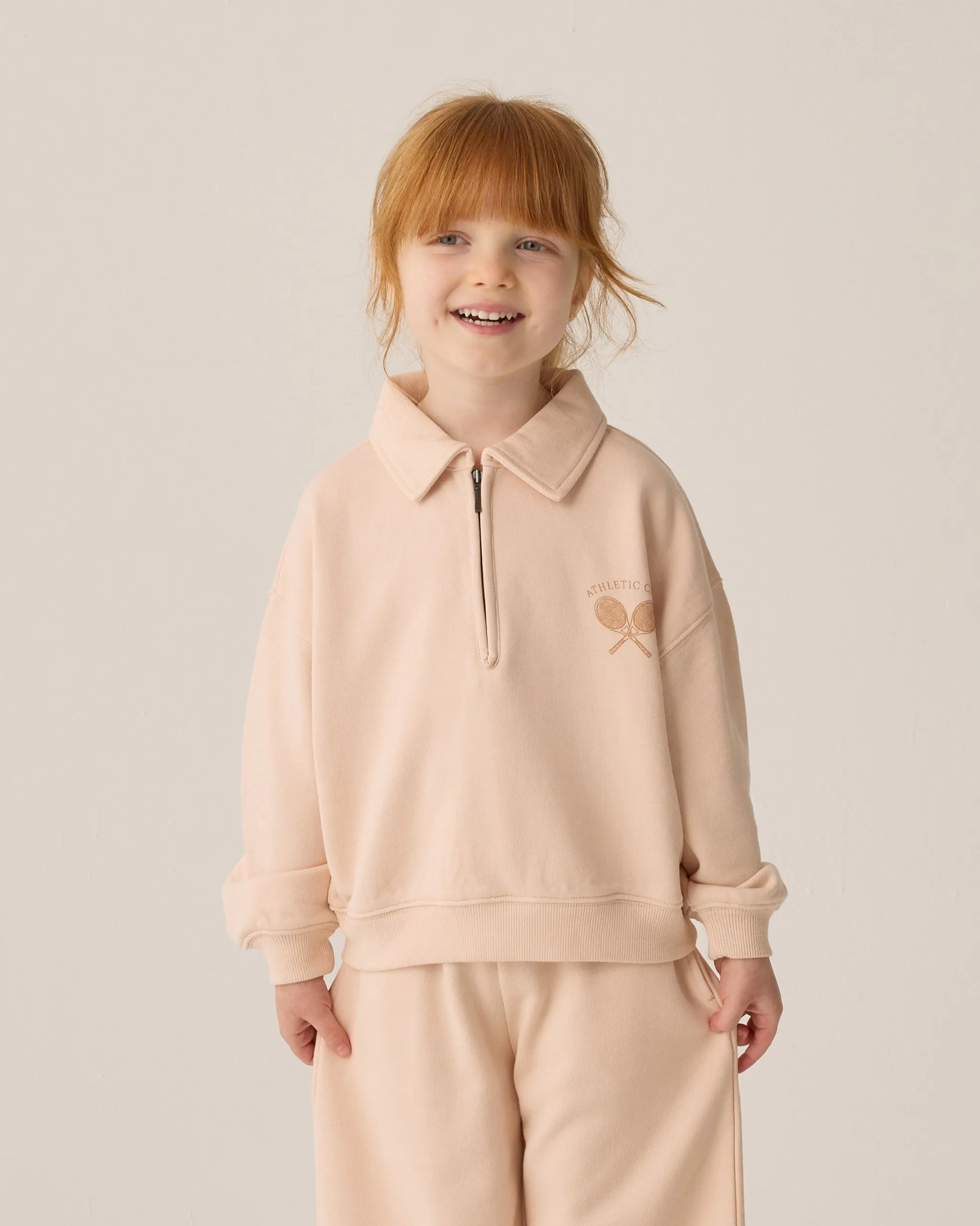 Rylee   Cru Pull à zip quart pour bébé/enfant | Coque